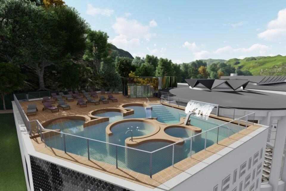 Appartement 2 Personnes Cures Ski Luchon Bagnères-de-Luchon Exteriör bild